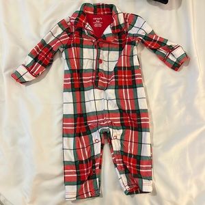 Carter’s Fleecey Flannel Plaid Pajamas